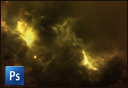 Nebula aus Wolkenfotos